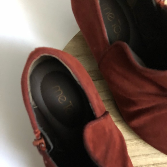 Me Too Zula Suede Chunky Bootie - Picture 4 of 8